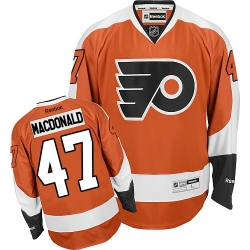 Men's Philadelphia Flyers Zack MacEwen Fanatics Branded Breakaway Home  Jersey - Orange