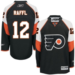2016-17 Michael Raffl Philadelphia Flyers Stadium Series Practice Worn  Jersey – Photo Match – Team Letter