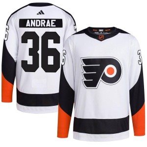 Emil Andrae Youth Adidas Philadelphia Flyers Authentic White Reverse Retro 2.0 Jersey